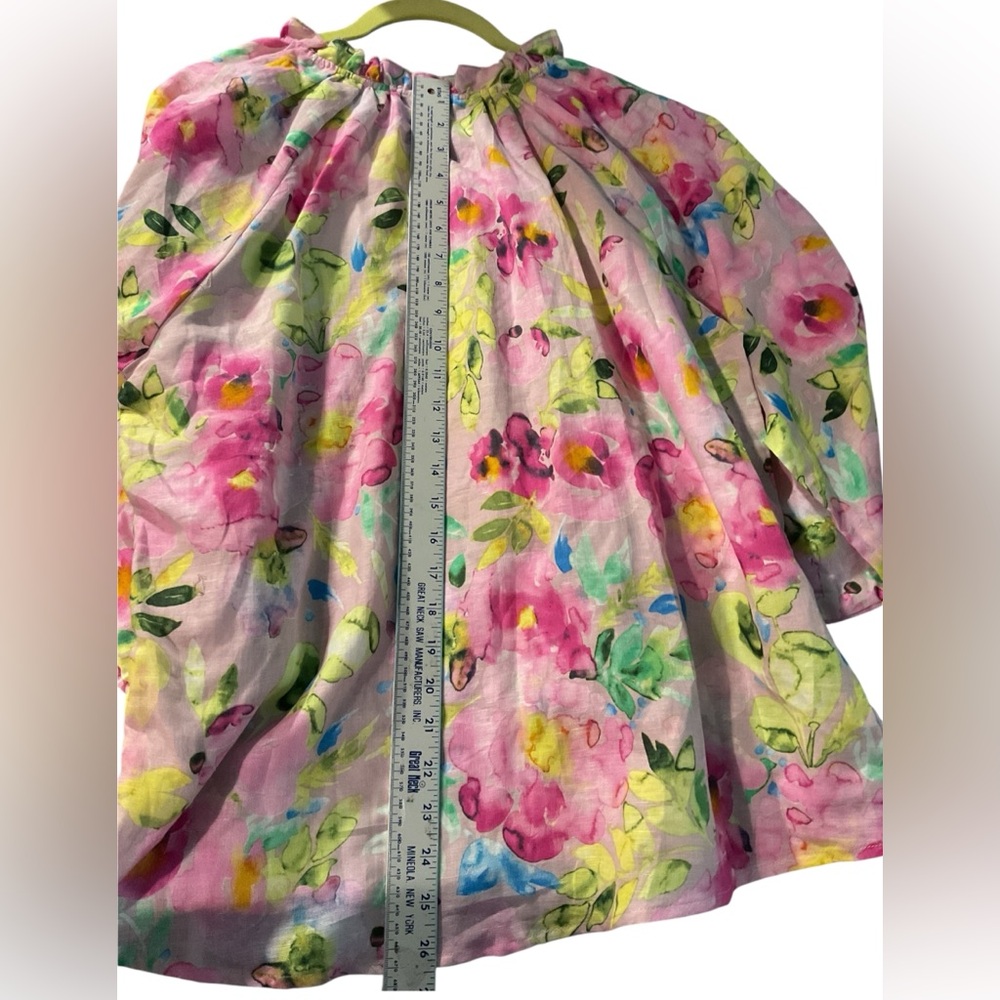 Hester & Orchard Women’s Linen Blend
Floral Semi sheer - Picture 8 of 8